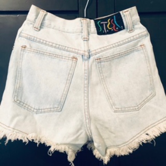 '80s Made in USA Jean Shorts